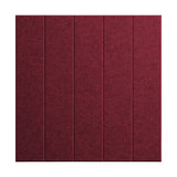 Middle Atlantic Focal Point TruTile TruTileTM Designs Acoustic Wall Tile in Cherry Red, Wide Rule