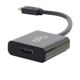 C2G USB-C® to HDMI Audio/Video Adapter Converter - 4K 30Hz - Black