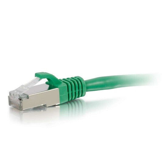 C2G 7ft Cat6 networking cable Green 2.13 m S/UTP (STP)