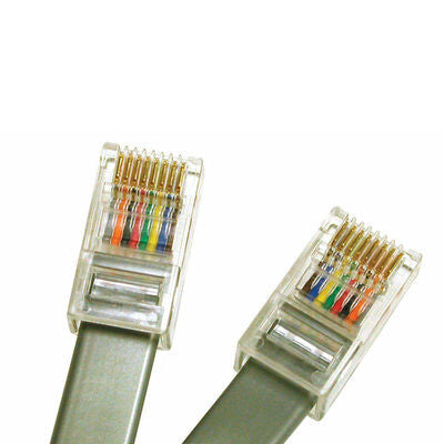 C2G 25ft RJ45 8p8c Modular Cable Crossed/rollover networking cable 7.6 ...