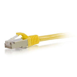 C2G 35ft Cat6 networking cable Yellow 10.67 m S/UTP (STP)