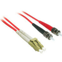 C2G 1m LC/ST Duplex 62.5/125 Multimode Fiber Patch Cable InfiniBand/fibre optic cable Red