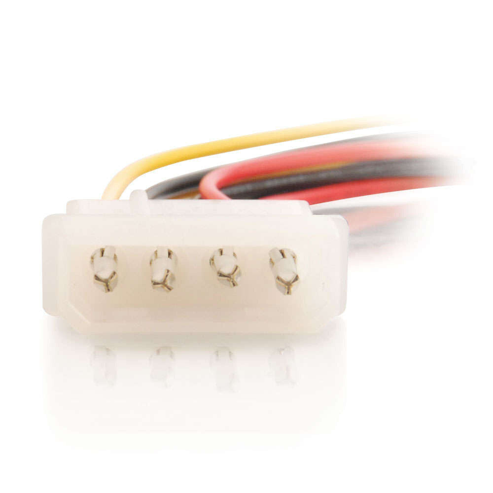 C2G 10in One 5.25in to Two 3.5in Internal Power Y-Cable