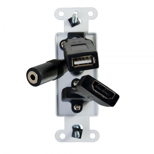 C2G 39873 wall plate/switch cover White