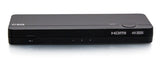 C2G USB-C®/HDMI® 3-Input Combo to HDMI 1-Output KVM with Power Delivery - 4K 60Hz