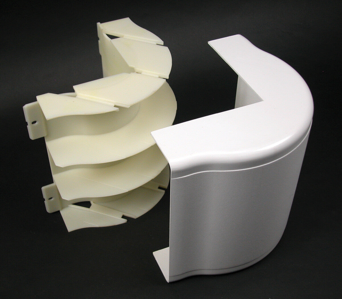 WIREMOLD 5518FO-WH cable trunking system accessory Elbow