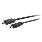 C2G 12ft (3.7m) USB 2.0 USB-C to USB Mini-B Cable M/M - Black
