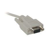 C2G 6ft (1.8m) DB9 M/F Serial RS232 Extension Cable - Black