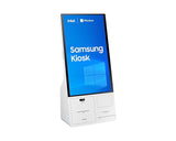 Samsung LH24KMC3BGCXZC Signage Display Kiosk design 61 cm (24") LED 250 cd/m² Full HD White Touchscreen Built-in processor Windows 10 IoT Enterprise