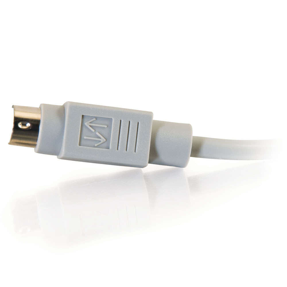C2G 10ft (3m) 8-pin Mini Din M/M Serial RS232 Cable