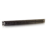 C2G 24-Port Cat6 110-Type Patch Panel