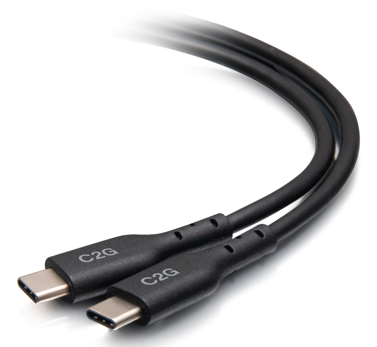 C2G 0.5m USB-C Male to USB-C Male Cable (20V 5A) - USB 2.0 (480Mbps)