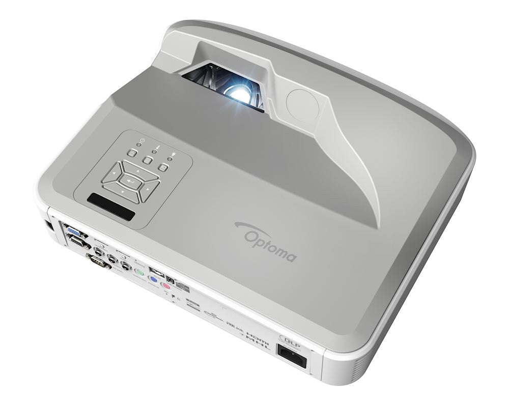 Optoma ZU500USTe Ultra short throw projector 500 ANSI lumens DLP WUXGA (1920x1200) 3D Grey