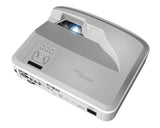 Optoma ZU500USTe Ultra short throw projector 500 ANSI lumens DLP WUXGA (1920x1200) 3D Grey