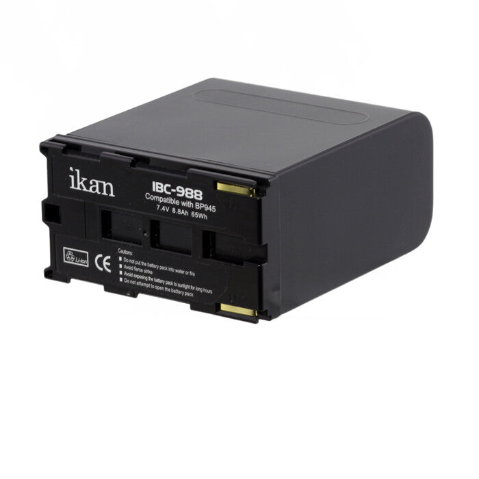 ikan IBC-988 camera/camcorder battery Lithium-Ion (Li-Ion) 8800 mAh