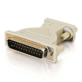 C2G DB9 Male to DB25 Male Serial RS232 Adapter