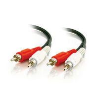 C2G 50ft Value Series RCA Type audio cable 15 m 2 x RCA Black