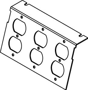 WIREMOLD C8005P-3DBP wall plate/switch cover
