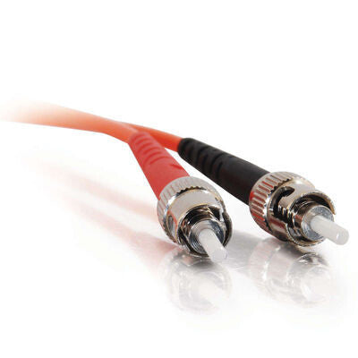 C2G 20m ST/ST TAA Duplex 62.5/125 µm InfiniBand/fibre optic cable ST/BFOC Orange