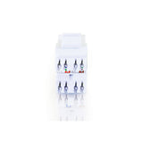 C2G 180° Cat6 RJ45 UTP Keystone Jack - White