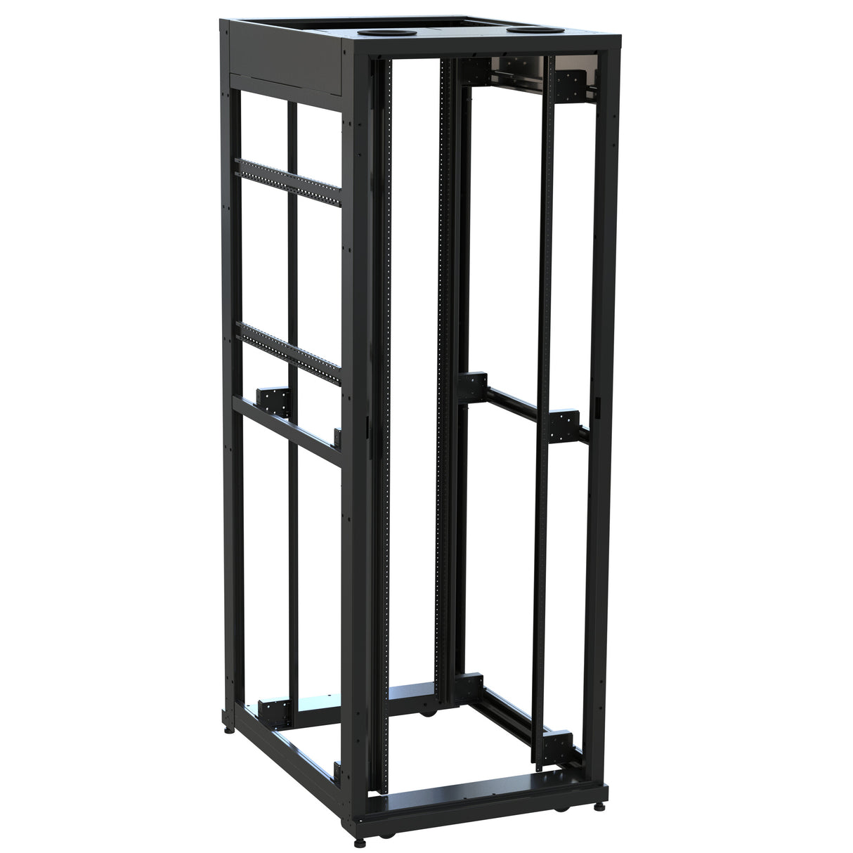 Middle Atlantic 45 RU SNE Series Rack Frame, 42 Inches Deep, 30 Inches Wide with 10-32 Rackrail