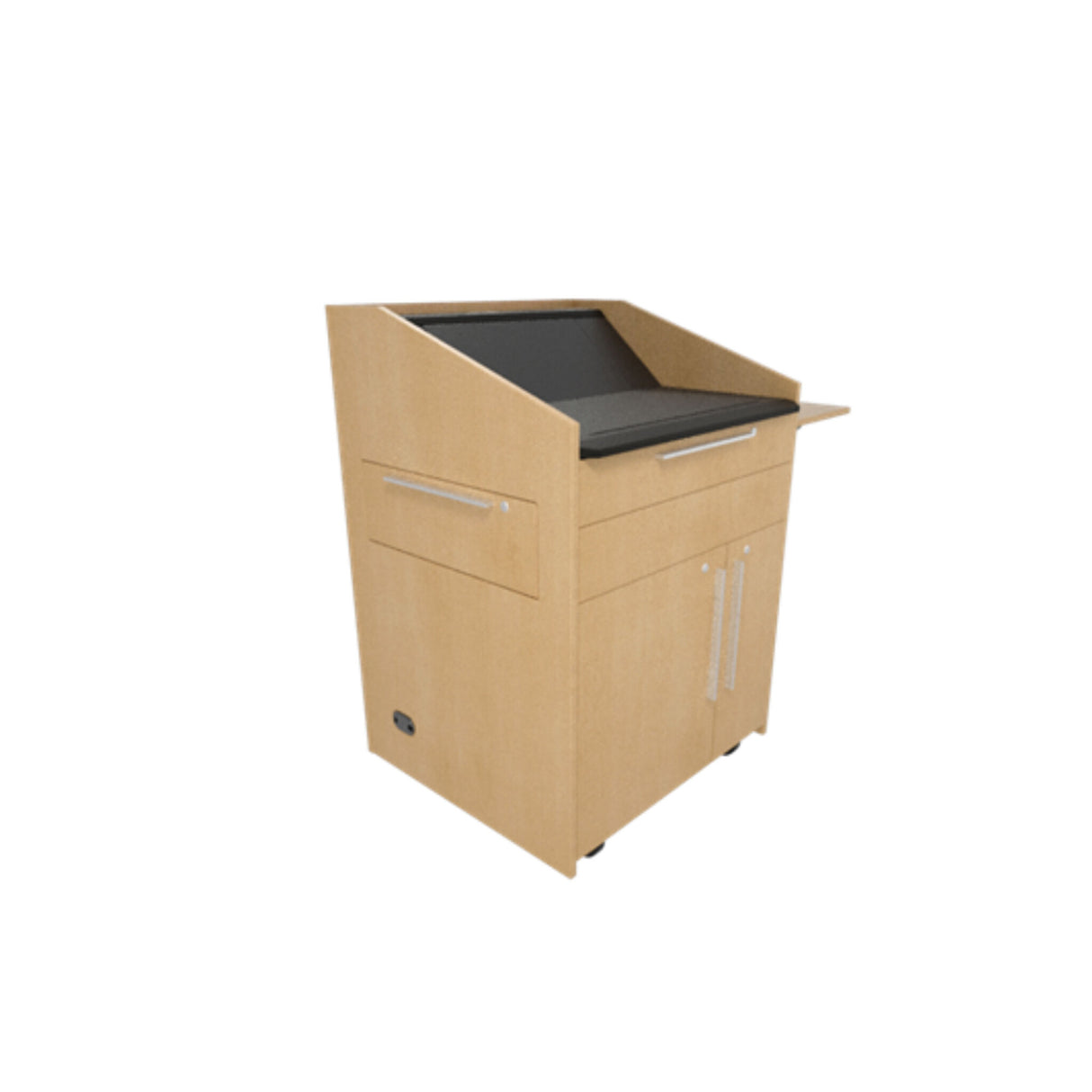 Middle Atlantic L5 Lectern Flip Up Shelf, HPL, Asian Night