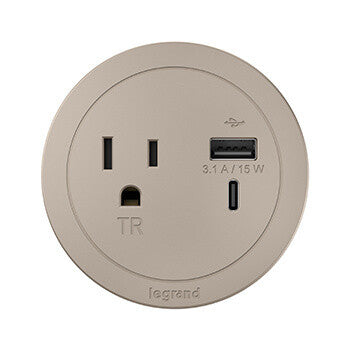 WIREMOLD RFPCRUAUC-NI outlet box accessory Nickel 1 pc(s)