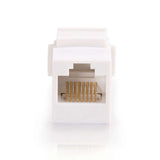 C2G RJ45 (8P8C) Coupler Keystone Insert Module - White