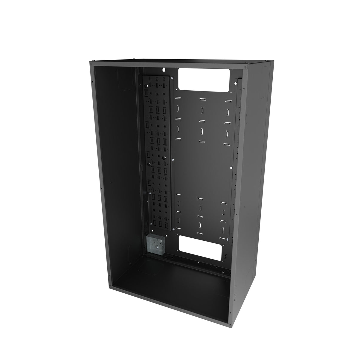 Middle Atlantic VWM Series Back Pan for Solid Door, 42" High x 16" Deep - Black