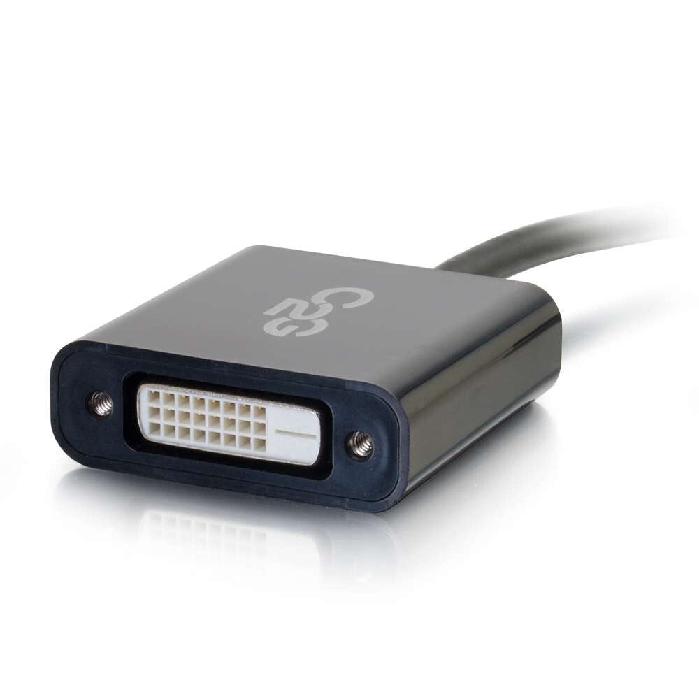 C2G Mini DisplayPort to DVI-D Active Adapter Converter - Black