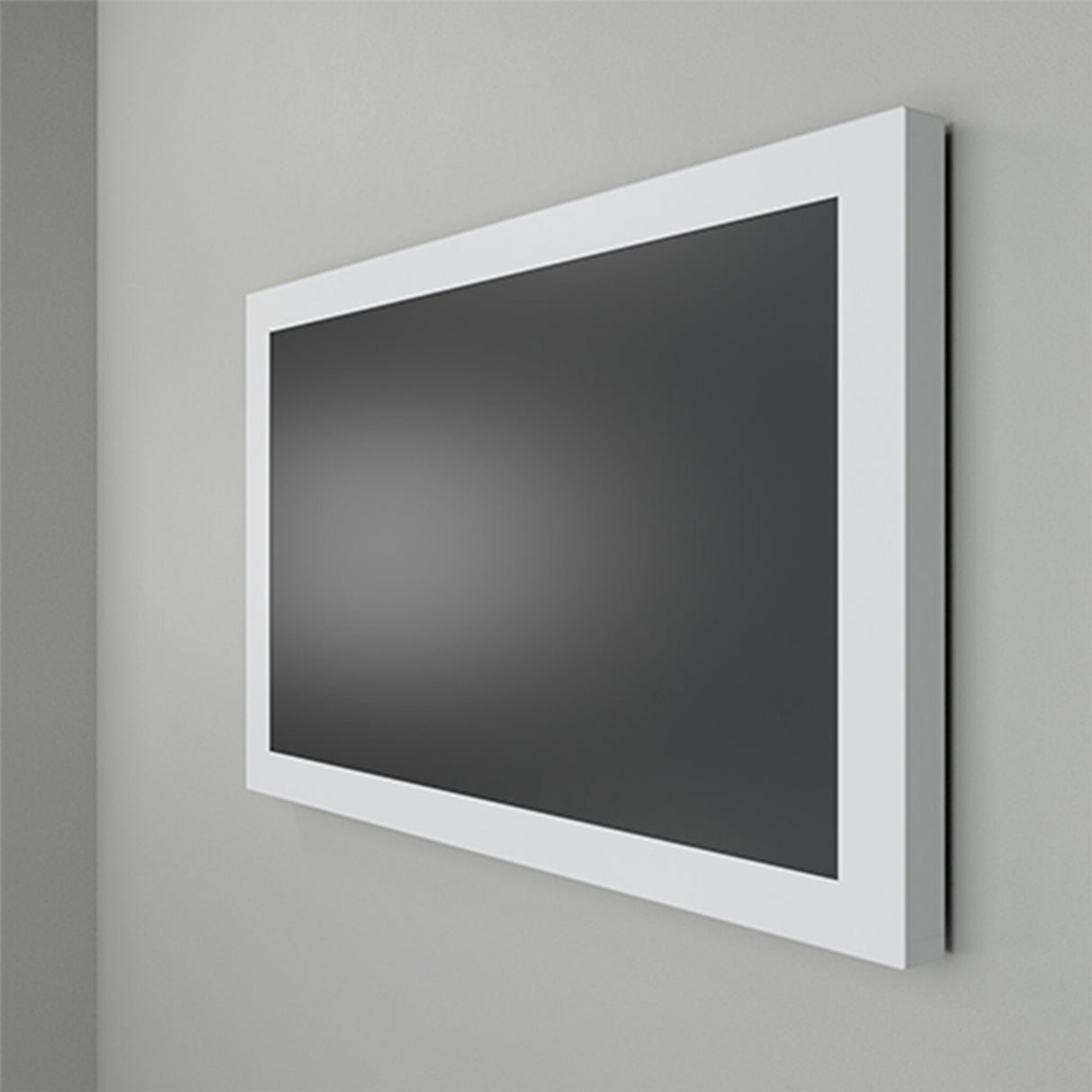 Chief ImpactTM On-Wall Kiosk - Landscape 65 Inch White