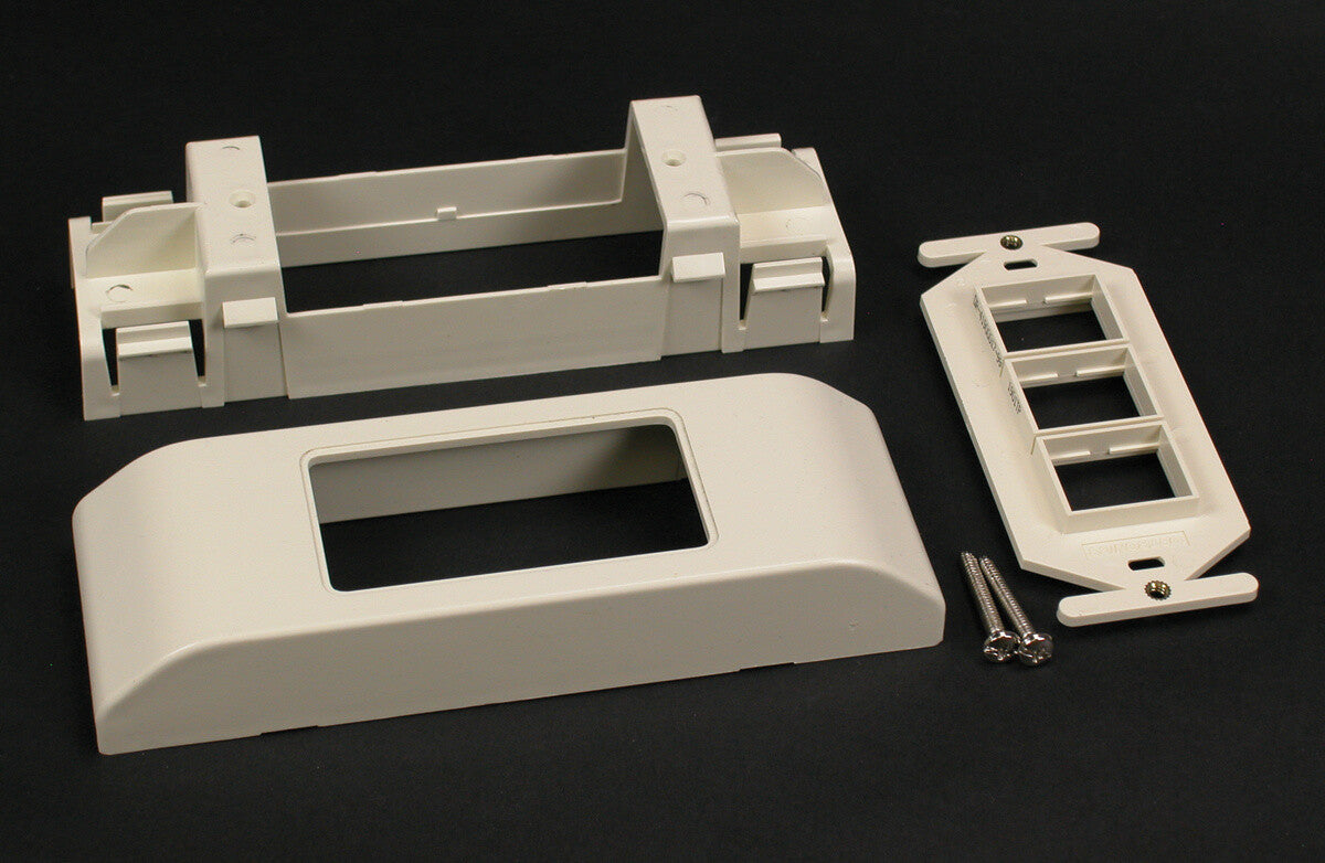 WIREMOLD 2407-3TJFW wall plate/switch cover White