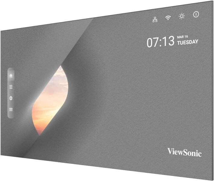 Viewsonic LDM163-182 Signage Display Digital signage flat panel 4.14 m (163") LED Wi-Fi 600 cd/m² Black Android 9