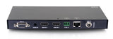 C2G Dual 4K HDMI® HDBaseT + VGA, 3.5mm, and RS232 over Cat Switching Extender Box Transmitter to Ultra-Slim Box Receiver - 4K 60Hz
