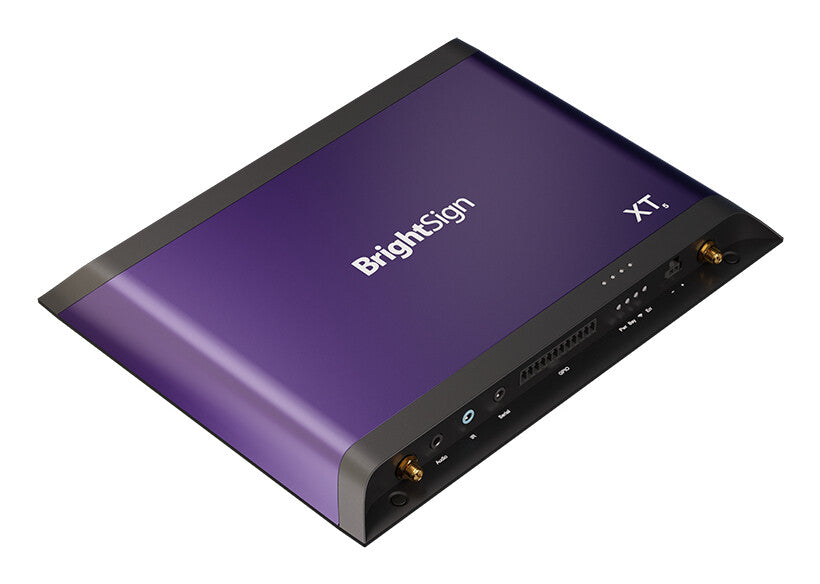 BrightSign XT245 digital media player Blue 8K Ultra HD 256 GB