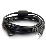 C2G 16ft (4.9m) USB A Male to Female Active Extension Cable - Plenum, CMP-Rated