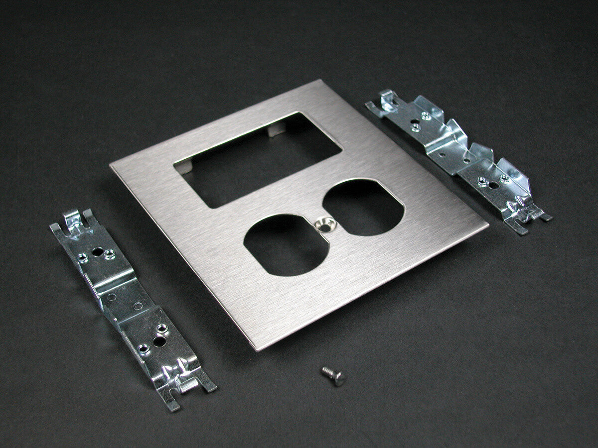 WIREMOLD CS4048BF wall plate/switch cover Stainless steel
