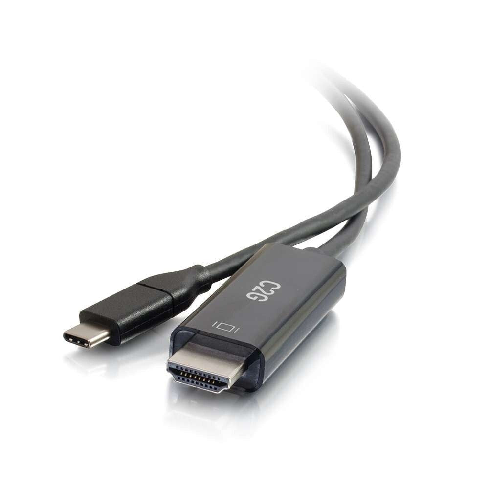 C2G 3ft (0.9m) USB-C® to HDMITM Audio/Video Adapter Cable - 4K 60Hz
