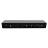 C2G USB-C® 12-in-1 Triple Display Docking Station with HDMI®, DisplayPortTM, Ethernet, USB (TAA Compliant)