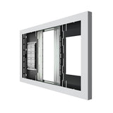 Chief ImpactTM On-Wall Kiosk - Landscape 75 Inch White