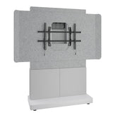 Middle Atlantic Products FM-DS-4875FS-AD8W TV mount 139.7 cm (55") Grey, Silver, White