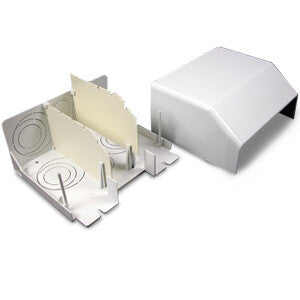 WIREMOLD 5510D-WH cable trunking system accessory Fitting
