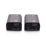 C2G 1-Port USB-C Extender Transmitter to Receiver Kit - USB 3.2 Gen 1 (5Gbps) - Plenum Rated