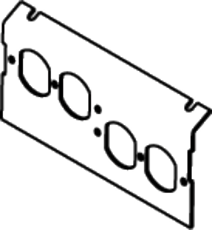 WIREMOLD C8004P-2DBP wall plate/switch cover