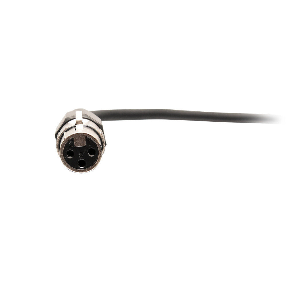 C2G 1.5ft (0.46m) 3.5mm Male 3 Position TRS to Female XLR Cable