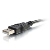 C2G 6 inch USB 2.0 A Male to A Female Extension Cable