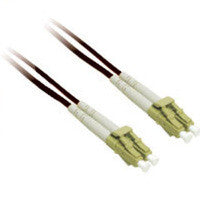 C2G 10m LC/LC Duplex 9/125 Single-Mode Fiber Patch Cable InfiniBand/fibre optic cable Black