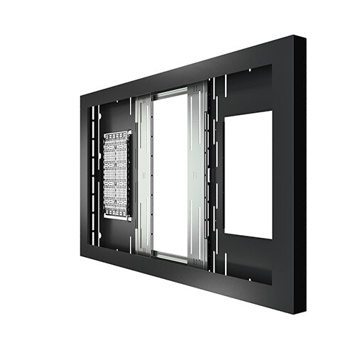 Chief ImpactTM On-Wall Kiosk - Landscape 43 Inch Black