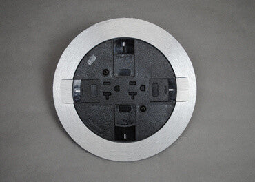 WIREMOLD RP7CTCBS outlet box accessory Black, Silver 1 pc(s)