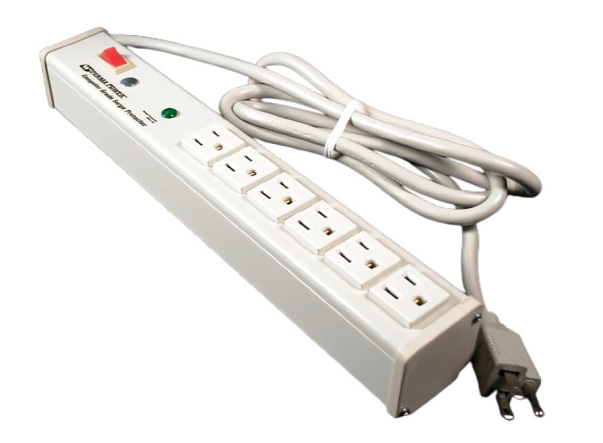 WIREMOLD M6BZ-15 power extension 4.6 m 6 AC outlet(s) Indoor White